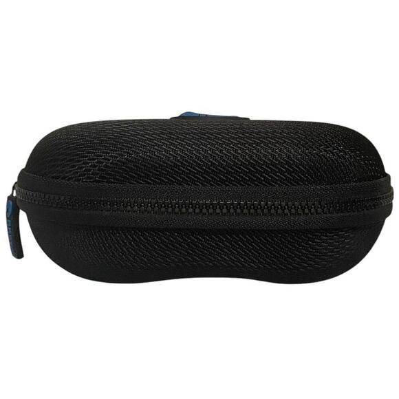 Costa Clam Zip Closure Sunglasses Hard Case Black Blue Logo NEW - Picture 5 of 8